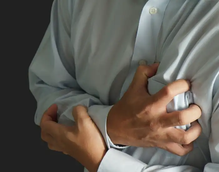 chest pain when breathing